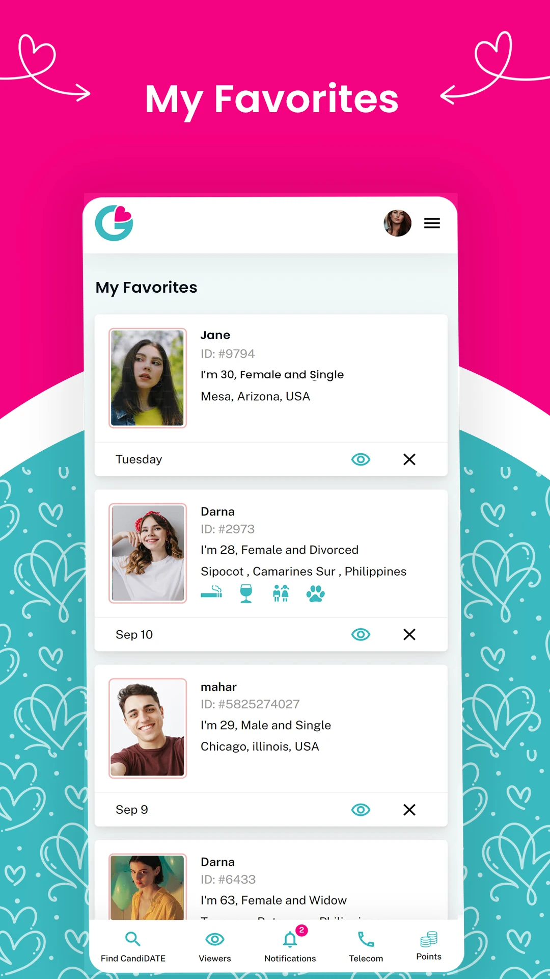 Game of Hearts screenshot
